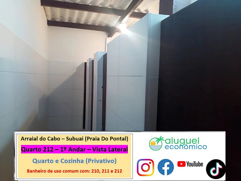 Subuai Village - Room 212 - Arraial do Cabo - Cheap Rent