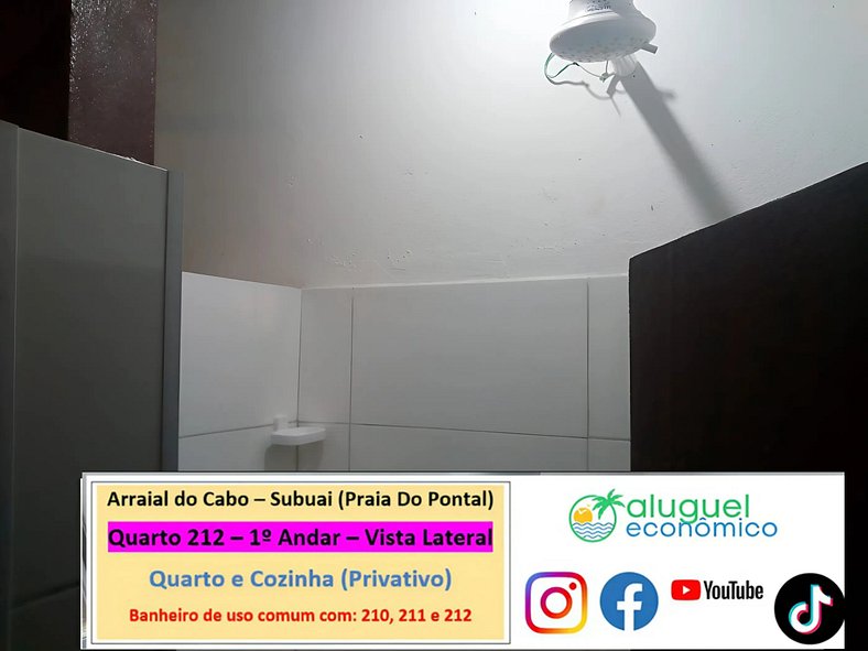 Subuai Village - Room 212 - Arraial do Cabo - Cheap Rent