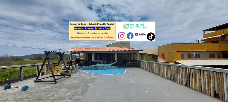 Subuai Village - Suite 04 - Arraial do Cabo - Economic Renta