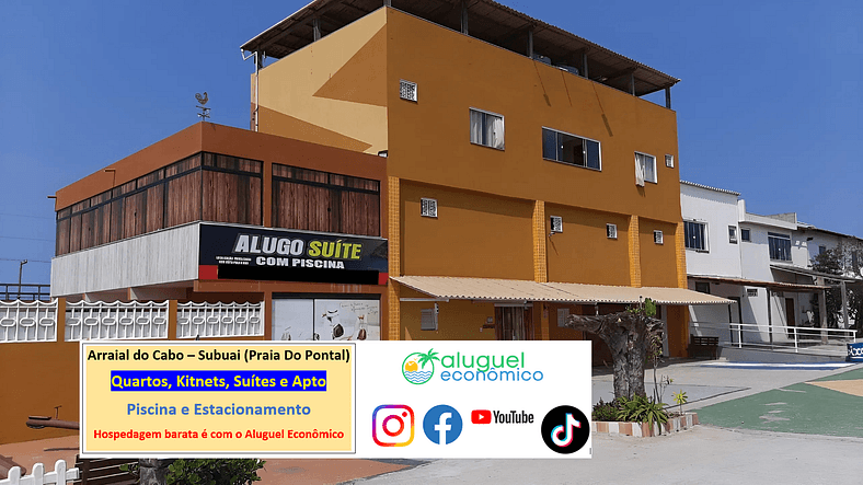 Subuai Village - Suite 04 - Arraial do Cabo - Economic Renta