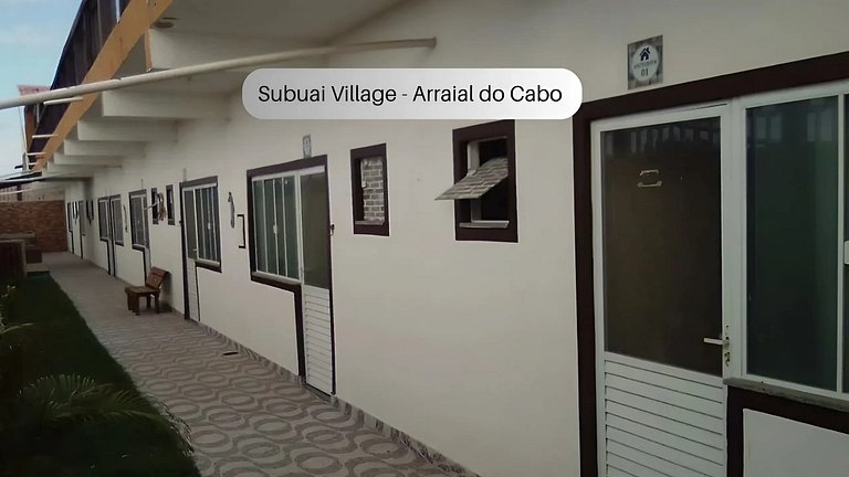 Subuai Village - Suite 04 - Arraial do Cabo - Economic Renta