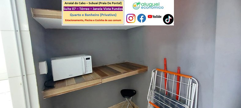 Subuai Village - Suite 07 - Arraial do Cabo - Economic Renta