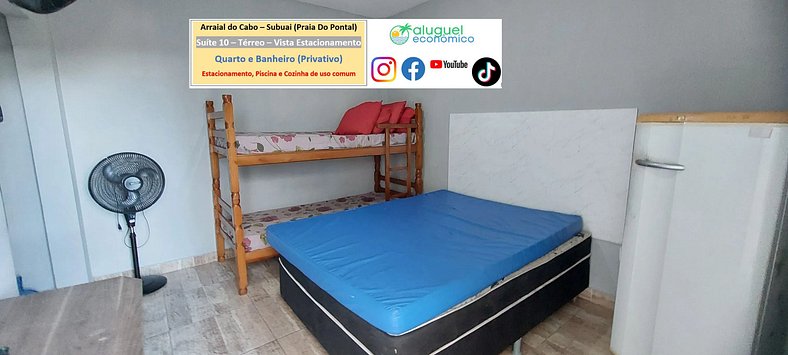 Subuai Village - Suite 10 - Arraial do Cabo - Economic Rent