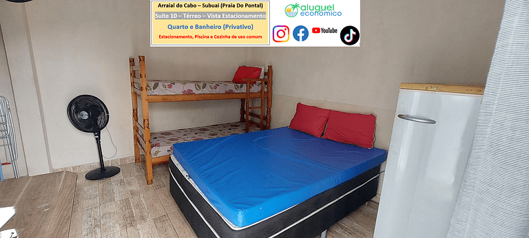 Subuai Village - Suite 10 - Arraial do Cabo - Economic Rent