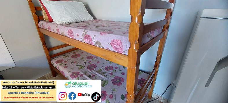 Subuai Village - Suite 11 - Arraial do Cabo - Economic Rent