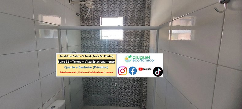 Subuai Village - Suite 11 - Arraial do Cabo - Economic Rent