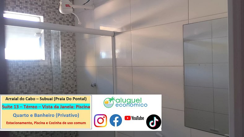 Subuai Village - Suite 13 - Arraial do Cabo - Economic Rent