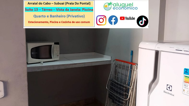 Subuai Village - Suite 13 - Arraial do Cabo - Economic Rent