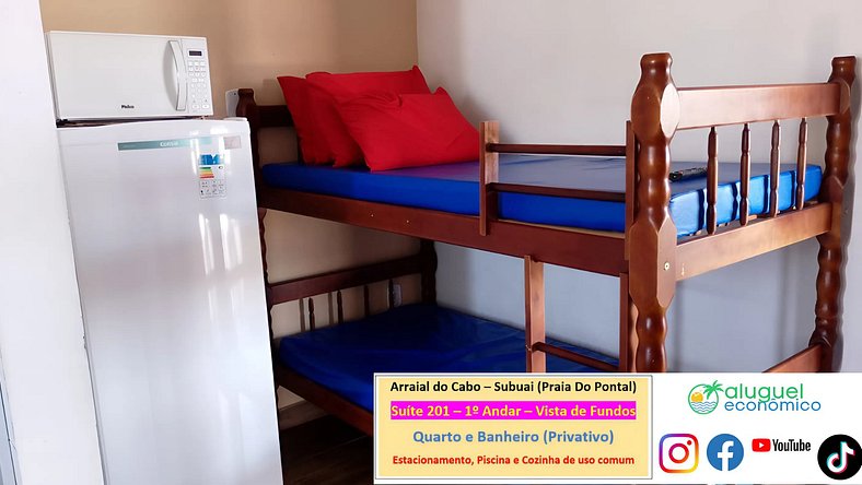 Subuai Village - Suite 201 - Arraial do Cabo - Economic Rent