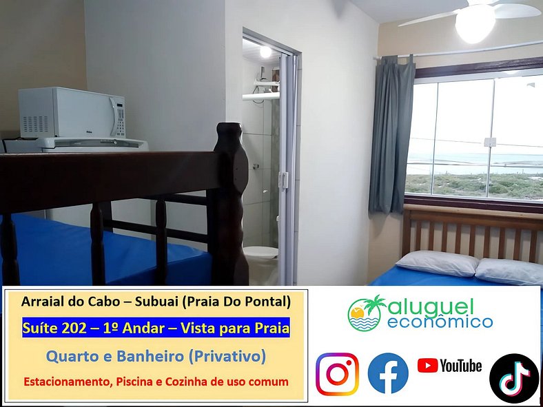 Subuai Village - Suite 202 - Arraial do Cabo - Alquiler Econ