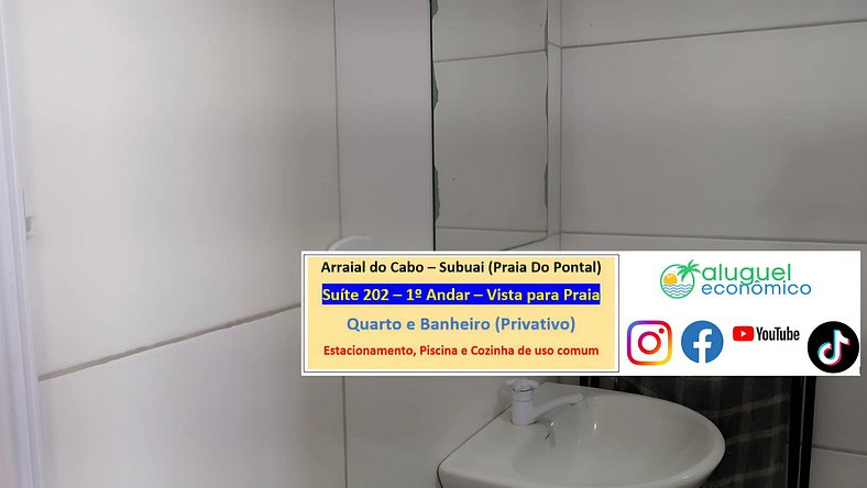 Subuai Village - Suite 202 - Arraial do Cabo - Economic Rent