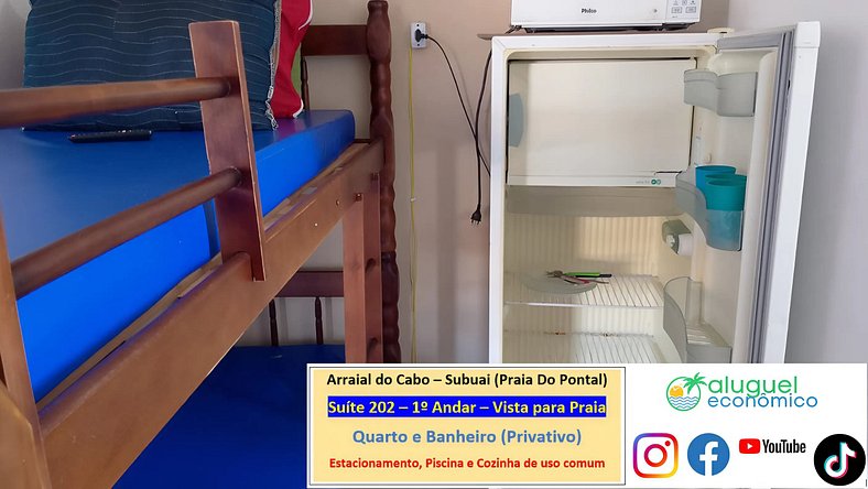 Subuai Village - Suite 202 - Arraial do Cabo - Economic Rent