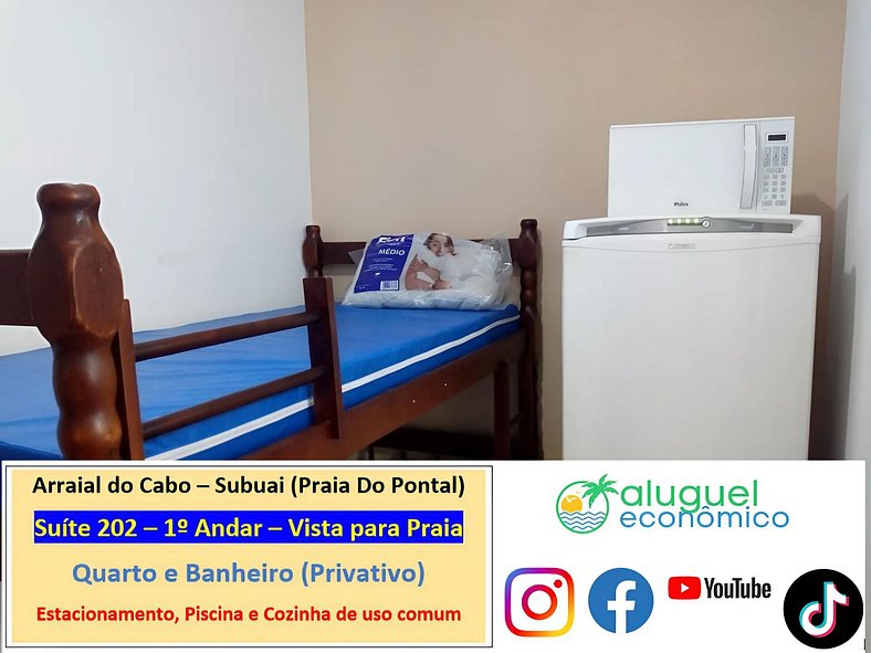 Subuai Village - Suite 202 - Arraial do Cabo - Economic Rent