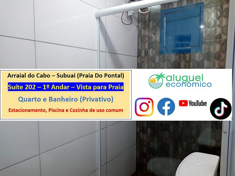 Subuai Village - Suite 202 - Arraial do Cabo - Economic Rent