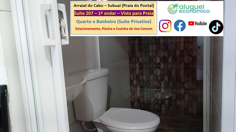 Subuai Village - Suite 207 - Arraial do Cabo - Economic Rent