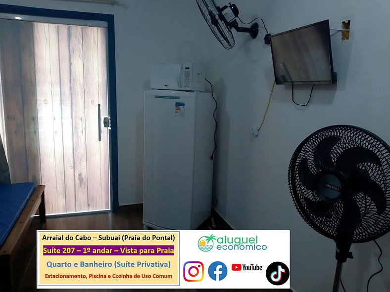 Subuai Village - Suite 207 - Arraial do Cabo - Economic Rent