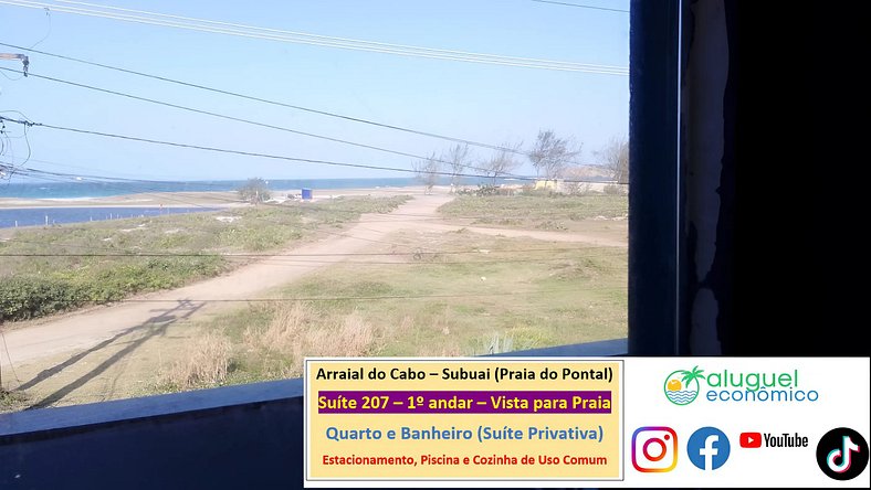 Subuai Village - Suite 207 - Arraial do Cabo - Economic Rent