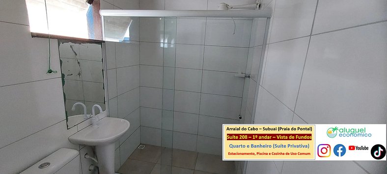 Subuai Village - Suite 208 - Arraial do Cabo - Economic Rent