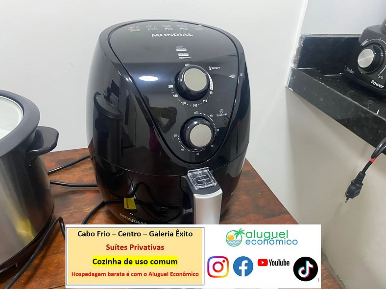 Suite 01 - Cabo Frio - Center - Galeria Êxito