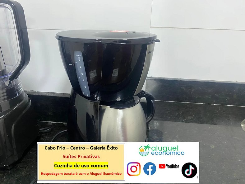 Suite 01 - Cabo Frio - Center - Galeria Êxito