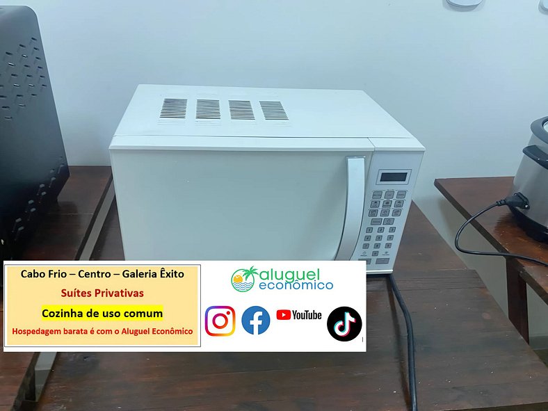 Suite 01 - Cabo Frio - Center - Galeria Êxito