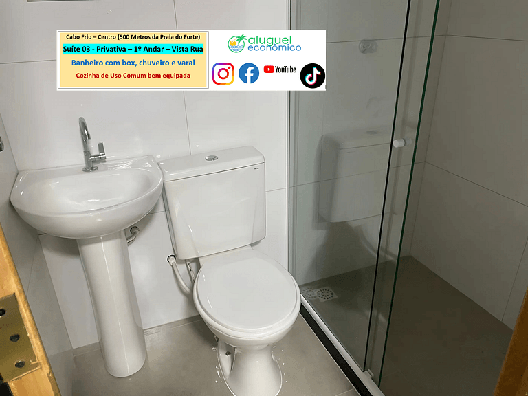 Suite 03 - Cabo Frio - Center - Galeria Êxito