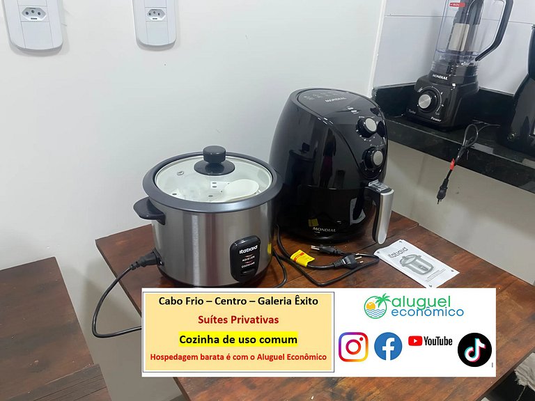 Suite 03 - Cabo Frio - Center - Galeria Êxito