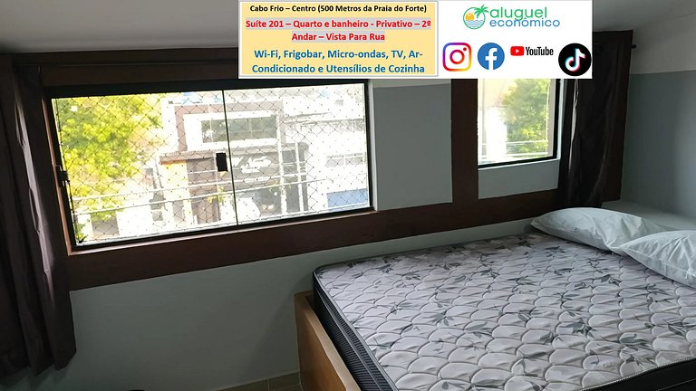 Suite 201 - Cabo Frio - Center - Galeria Êxito