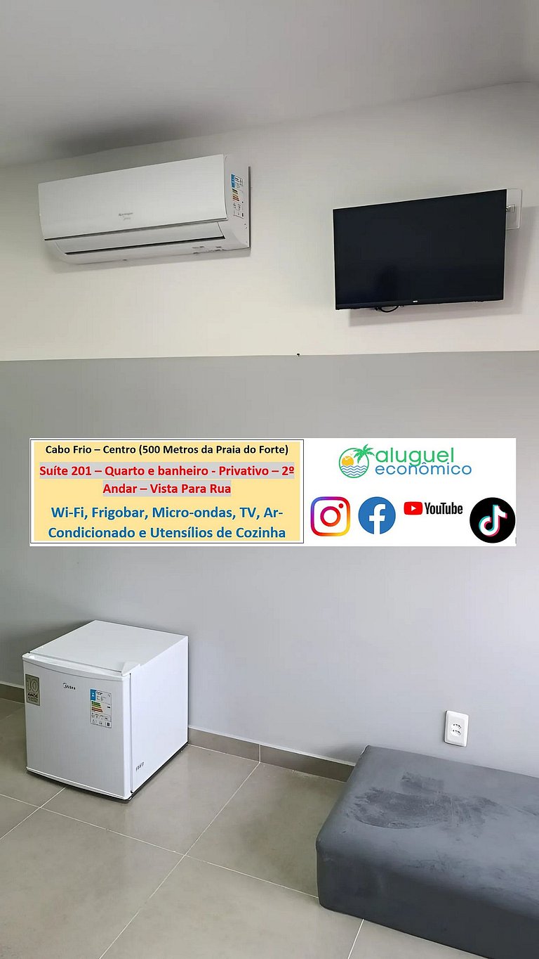 Suite 201 - Cabo Frio - Center - Galeria Êxito