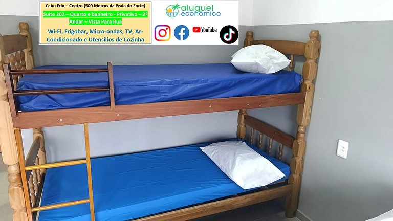 Suite 202 - Cabo Frio - Center - Galeria Êxito