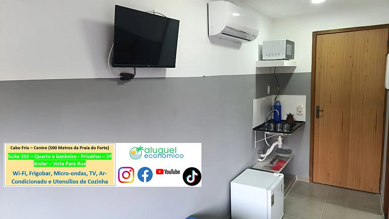 Suite 202 - Cabo Frio - Center - Galeria Êxito