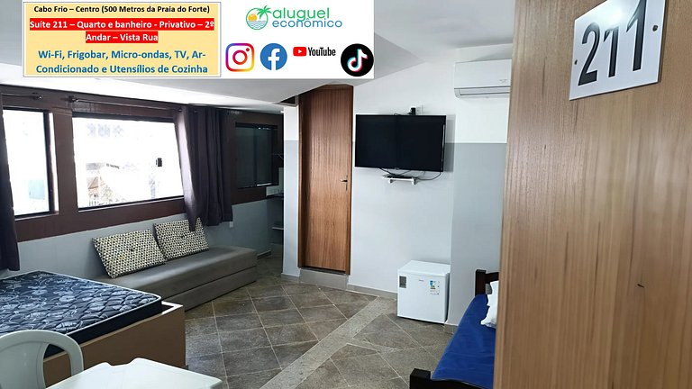 Suite 211 - Cabo Frio - Center - Galeria Êxito