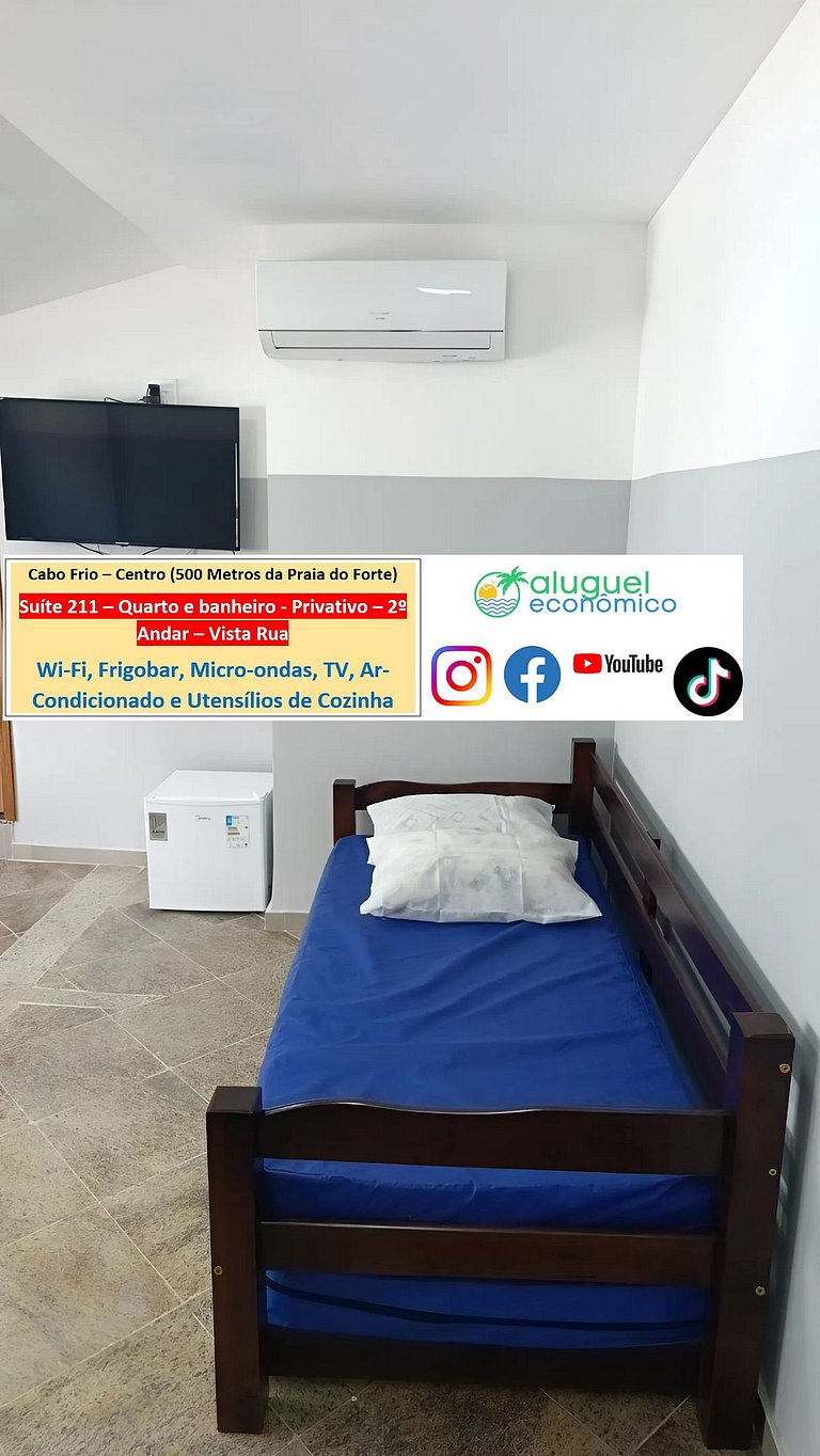 Suite 211 - Cabo Frio - Center - Galeria Êxito